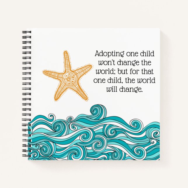 It Matters to This One Starfish Notebook (Front)