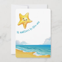 It Matters to This One Starfish Story.