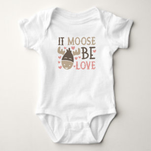 It Moose Be Love Baby Bodysuit