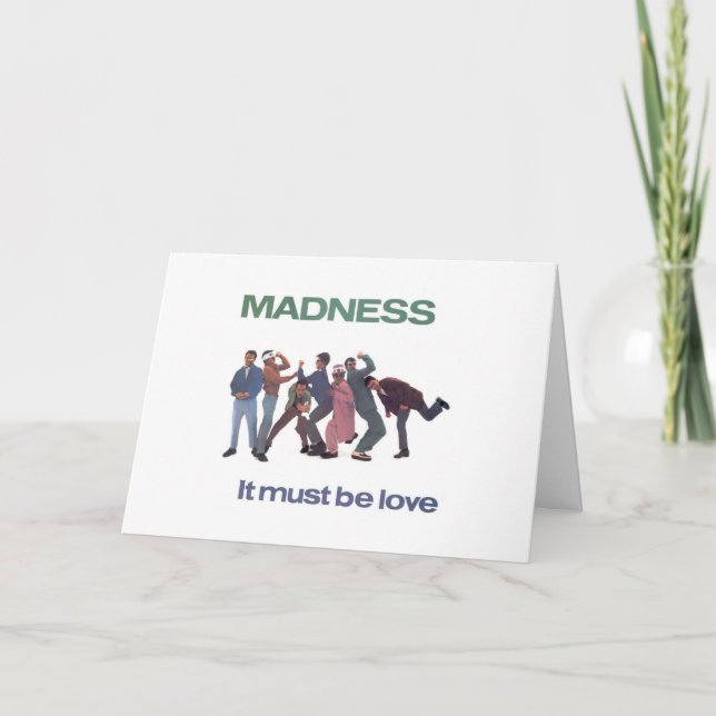 It Must Be Love Holiday Card (Front)