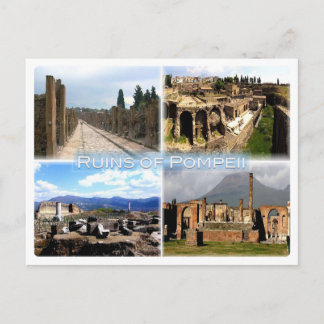 IT Naples - Pompeii - Ruins of Pompei - Hafen - Postcard