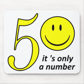 it only a number 50 mouse mat