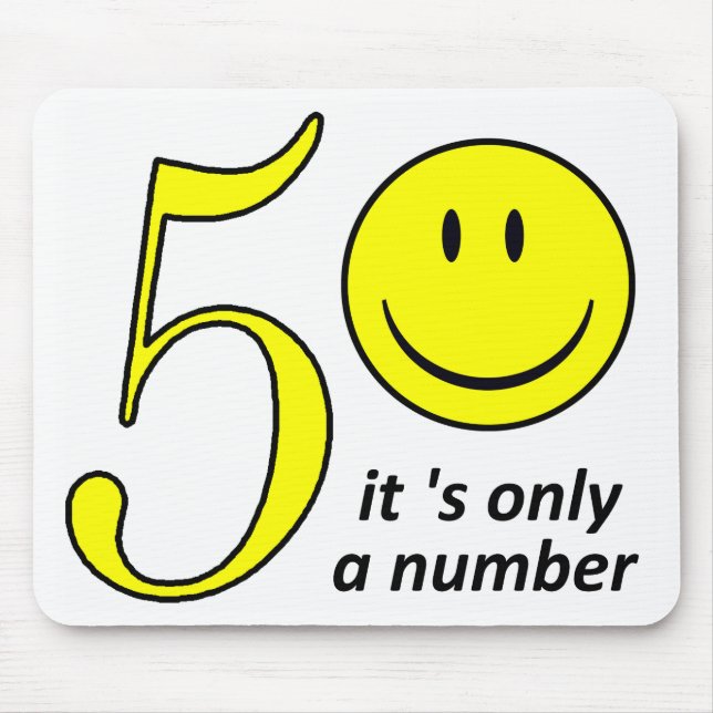 it only a number 50 mouse mat (Front)