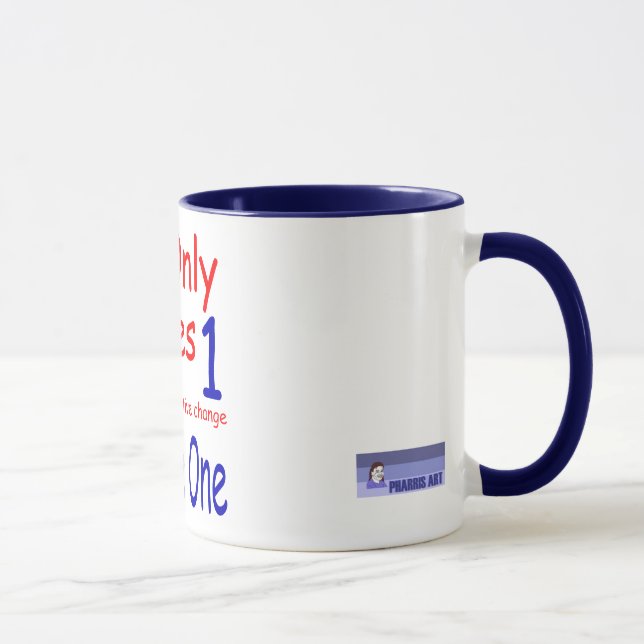 It Only Takes One Ringer Mug (Right)