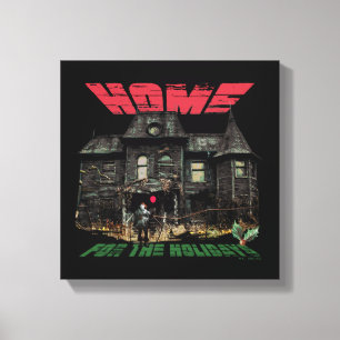 IT   Pennywise - Home for the Holidays Canvas Print