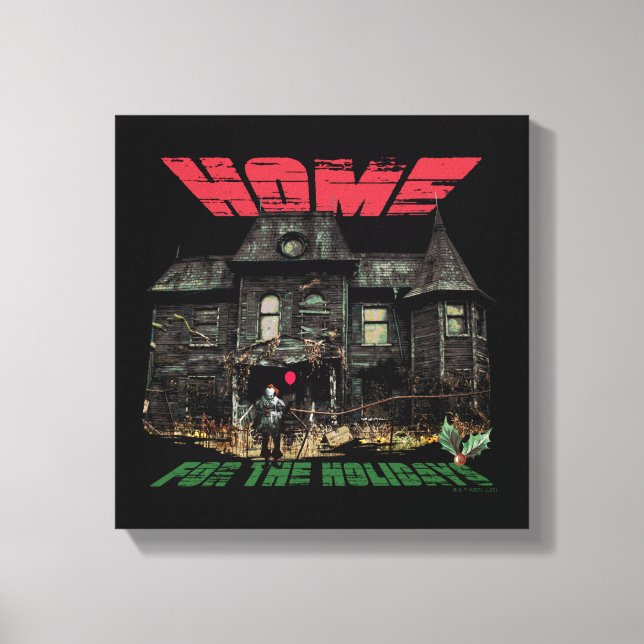 IT | Pennywise - Home for the Holidays Canvas Print (Front)