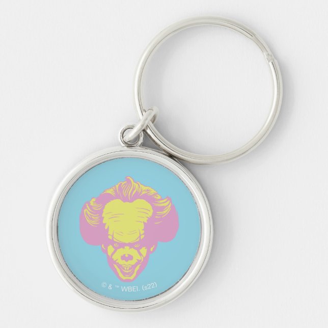 IT | Pennywise Pastel Head Pattern Key Ring (Front)
