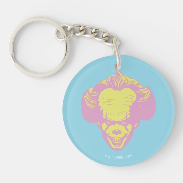 IT | Pennywise Pastel Head Pattern Key Ring (Front)