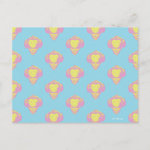 IT   Pennywise Pastel Head Pattern Postcard