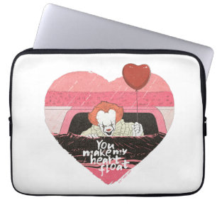 IT Pennywise - You Make My Heart Float Laptop Sleeve