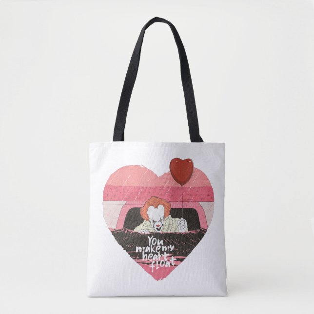 IT | Pennywise - You Make My Heart Float Tote Bag (Front)