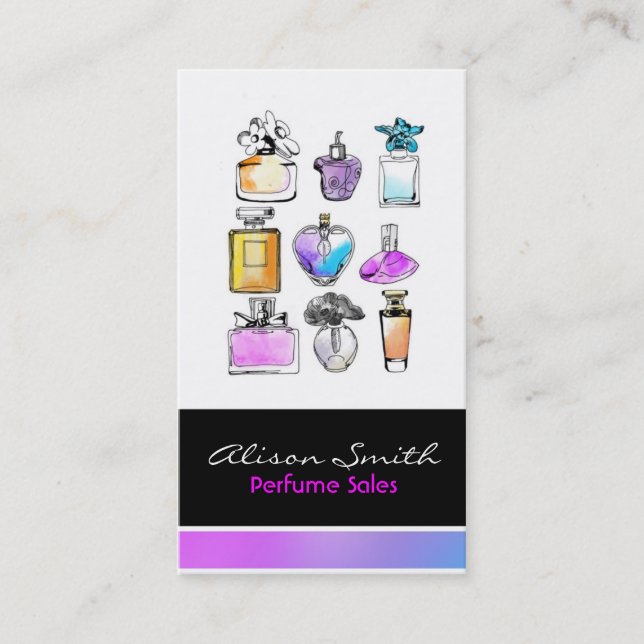 It perfumes Salts Business Card (Front)