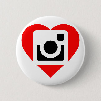 It plates Instagram Lover 6 Cm Round Badge