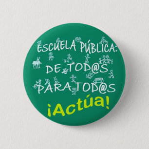 it plates school publishes 6 cm round badge