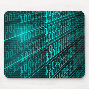 IT programming  computer binary code programmer Mouse Mat