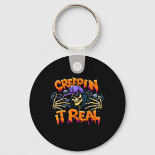 It Real Halloween Hip Hop Skeleton Drug Graffiti S Key Ring