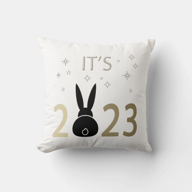 It’s 2023 Rabbit Cushion (Front)
