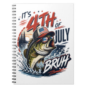 It’s 4th of July Bass Brute Fishing Notebook