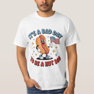 It’s a Bad Day to Be a Hotdog Funny Hotdog T-Shirt