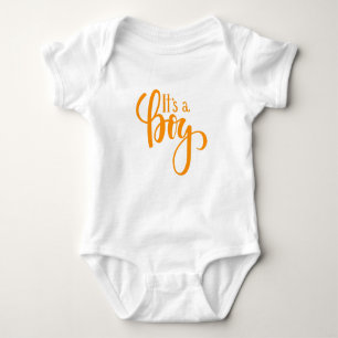 It’s a boy baby bodysuit