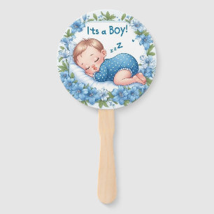 It’s a Boy Baby Shower  Hand Fan