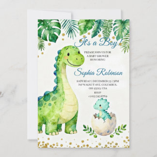 It’s a Boy Baby Shower Invitation 