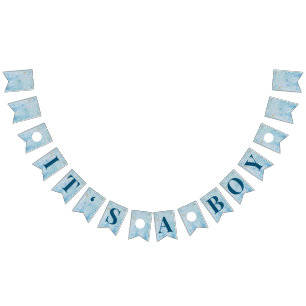 It’s A Boy Blue Baby Bunting