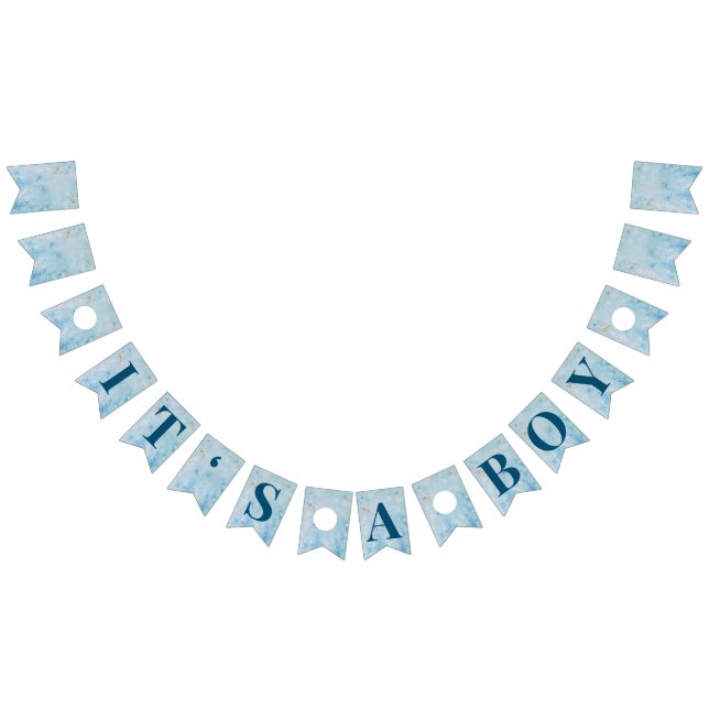 It’s A Boy Blue Baby Bunting (All)