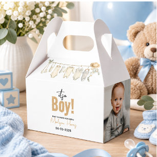 It’s a Boy! Blue Baby Shower – Cute & Sweet Favour Box