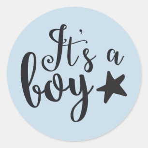 It s. a. boy classic round sticker