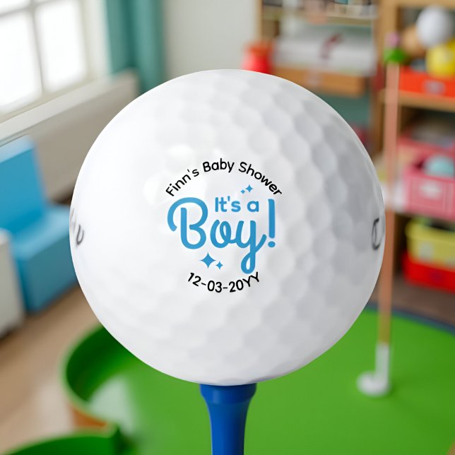 It’s a Boy – New Baby Shower Favour Custom Golf Balls (Creator Uploaded)