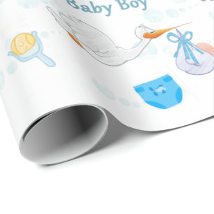 It’s a Boy – Personalised Baby Shower Wrapping Paper