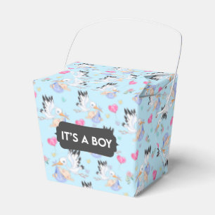 It’s a Boy Stork Baby Favour Box