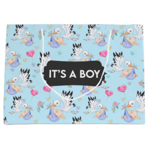 It’s a Boy Stork Baby Gift Bag