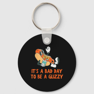 It’s A D Day To Be A Glizzy 4th Of July Hot Dog Lo Key Ring