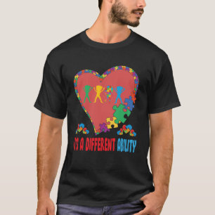 It´s A Different Ability Autism Awareness T-Shirt
