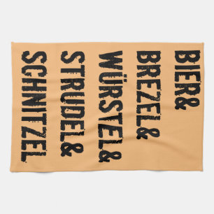 It`s a German thing!   Tea Towel