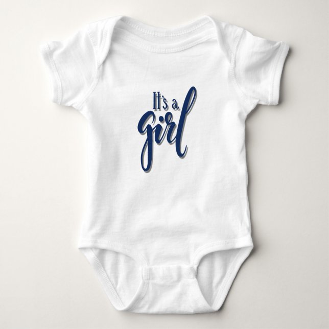 It’s a girl baby  bodysuit (Front)