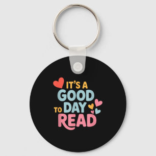 It’s a good day to read for book lover It’s a good Key Ring