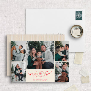 It’s a Wonderful Life" Multi-Photo Holiday Card