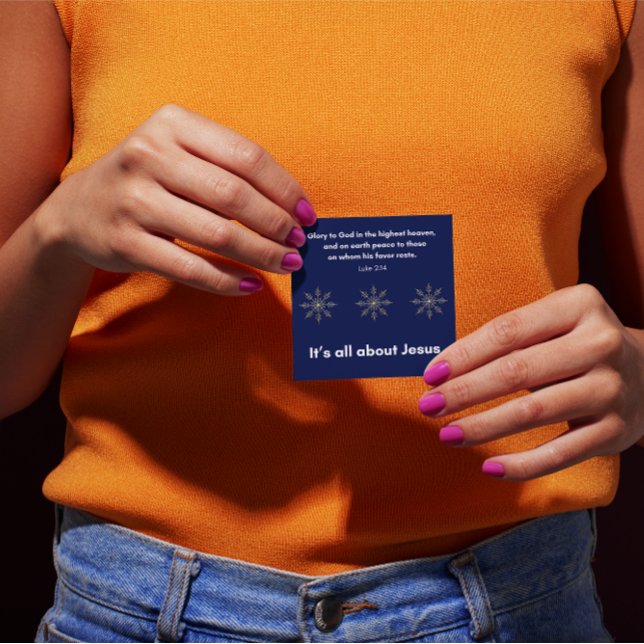 It’s All About Jesus – Christmas Sticker #13 (Creator Uploaded)