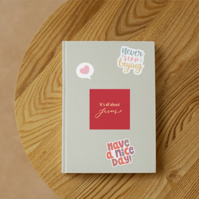 It’s All About Jesus – Christmas Sticker #16 (Creator Uploaded)