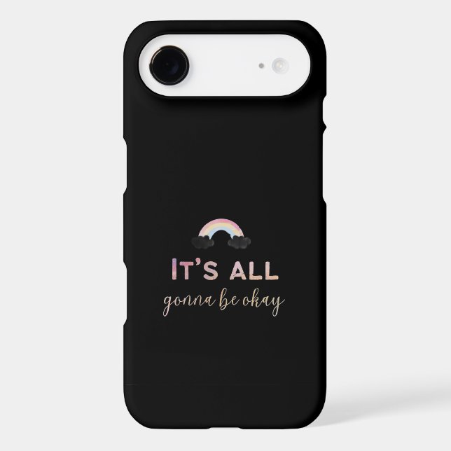 It’s All Gonna Be Okay Glitter Rainbow  (Back)