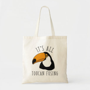 It’s All Toucan Fusing Tote Bag