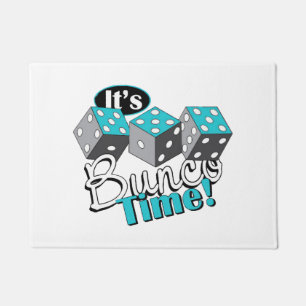It s Bunco Time! Doormat
