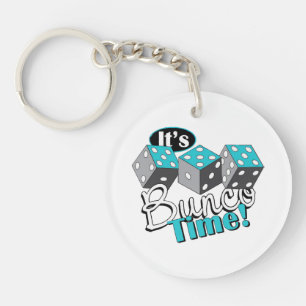 It s Bunco Time! Key Ring