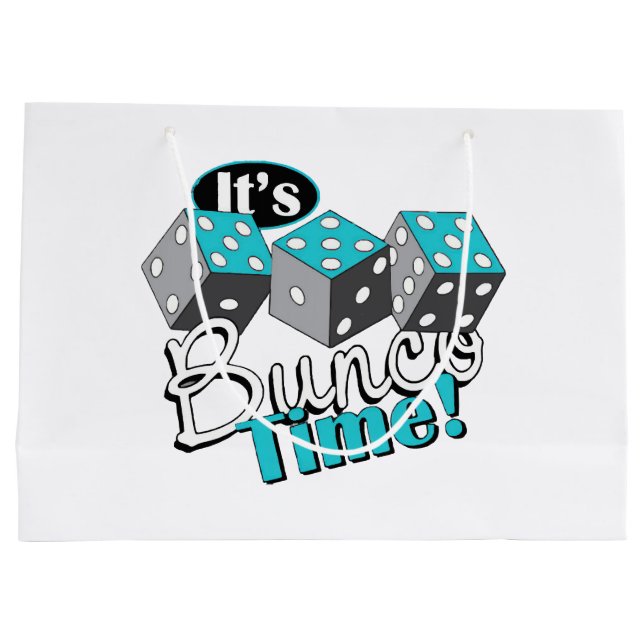 It s Bunco Time! Large Gift Bag (Back)