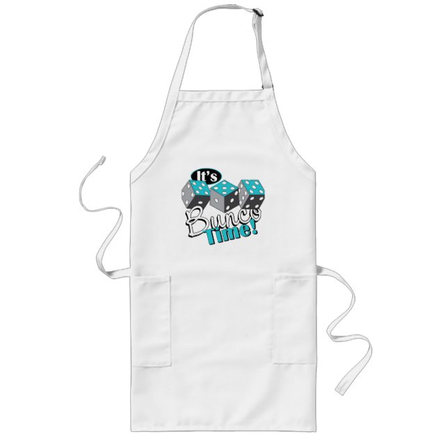 It s Bunco Time! Long Apron (Front)