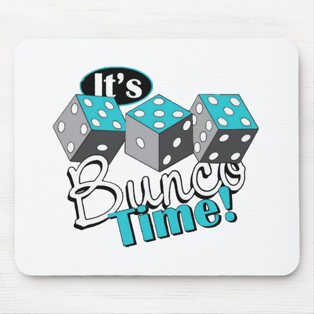 It s Bunco Time! Mouse Mat (Front)