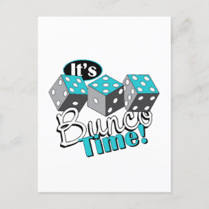 It s Bunco Time! Postcard